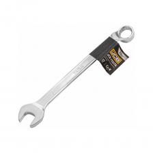 Ключ комбинированный от бренда JCB изогнутый на 75 градусов предназначен для закручивания или раскручивания болтов, гаек и прочих крепежных изделий схожей функциональности. Ключ имеет изогнутую форму, чтобы обеспечить доступ к гайкам и болтам под углом 75 градусов. Наклон между рукоятью и осью головки позволяет с лёгкостью взаимодействовать в тесных пространствах, где не могут быть использованы прямые ключи.Накидная часть комбинированного ключа 12-гранная. Накидная и рожковая часть - 17 мм. Ключ изготовлен из высококачественной хромованадиевой стали, что значительно увеличивает их устойчивость к механическим нагрузкам. Подходит для ремонта легковых и грузовых автомобилей мототехники, квадроциклов, снегоходов, гидроциклов , спецтехники, садовой техники и прочих слесарно-монтажных работ с болтовым и гаечным крепежом. Ключ комбинированный от бренда JCB изогнутый на 75 градусов предназначен для закручивания или раскручивания болтов, гаек и прочих крепежных изделий схожей функциональности. Ключ имеет изогнутую форму, чтобы обеспечить доступ к гайкам и болтам под углом 75 градусов. Наклон между рукоятью и осью головки позволяет с лёгкостью взаимодействовать в тесных пространствах, где не могут быть использованы прямые ключи.Накидная часть комбинированного ключа 12-гранная. Накидная и рожковая часть - 17 мм. Ключ изготовлен из высококачественной хромованадиевой стали, что значительно увеличивает их устойчивость к механическим нагрузкам. Подходит для ремонта легковых и грузовых автомобилей мототехники, квадроциклов, снегоходов, гидроциклов , спецтехники, садовой техники и прочих слесарно-монтажных работ с болтовым и гаечным крепежом.