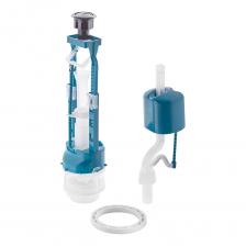 Арматура для унитаза Инкоэр нижний подвод 1/2 кнопка пластик хром (4-3-3-4) Арматура для унитаза Инкоэр нижний подвод 1/2 кнопка пластик хром (4-3-3-4)