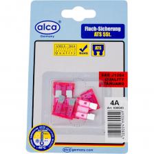 Флажковый предохранитель Alca 4 А, 5 шт. в блистере 690040 Флажковый предохранитель Alca 4 А, 5 шт. в блистере 690040