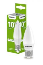 IEK Лампа светодиодная C35 свеча 10Вт 230В 4000К E27 LL-C35-10-230-40-E27-G 1 шт IEK Лампа светодиодная C35 свеча 10Вт 230В 4000К E27 LL-C35-10-230-40-E27-G 1 шт
