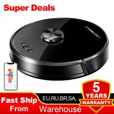 Робот-пылесос Liectroux XR500, 28 Вт, беспроводной, влажная уборка, пылесборник Робот-пылесос Liectroux XR500, 28 Вт, беспроводной, влажная уборка, пылесборник