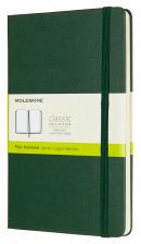 Тетрадь и Блокнот Блокнот Moleskine CLASSIC QP062K15 Large 130х210мм 240стр. нелинованный твердая обложка зеленый Тетрадь и Блокнот Блокнот Moleskine CLASSIC QP062K15 Large 130х210мм 240стр. нелинованный твердая обложка зеленый
