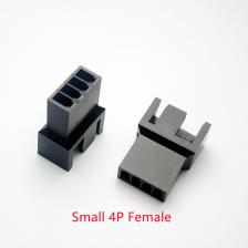 100 шт. черные разъемы питания вентиляторов для ПК ATX 2540 100 шт. черные разъемы питания вентиляторов для ПК ATX 2540