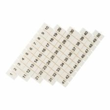 EKF Маркеры для JXB-ST 6 с нумерацией 1-50 PROxima zb-st-6-1-50 1 упак. EKF Маркеры для JXB-ST 6 с нумерацией 1-50 PROxima zb-st-6-1-50 1 упак.