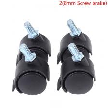 Мебельные ролики черные 30 мм 4 шт Мебельные ролики черные 30 мм 4 шт