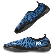 Тапки пляжные Aqurun Basic Blue черный/синий, р.38-39 Тапки пляжные Aqurun Basic Blue черный/синий, р.38-39