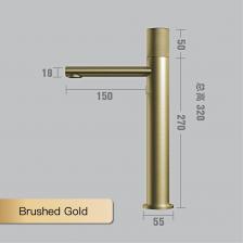 Смеситель для раковины Aitana латунный черный Смеситель для раковины Aitana латунный черный