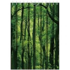 Штора для ванной Haiba лес Штора для ванной Haiba лес