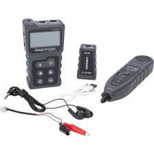 Сетевой тестер кабеля 5Bites UTP/FTP/STP RJ45, TEL RJ11/12, POE, рефлектометр TDR LY-CT010 Сетевой тестер кабеля 5Bites UTP/FTP/STP RJ45, TEL RJ11/12, POE, рефлектометр TDR LY-CT010