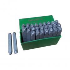 Штамповочные, ударные, клейма латиница 6 мм в количестве 27шт. выполнены из прочной инструментальной стали. Комплект уложен в пластиковый короб для безопасного хранения. Цифры хорошо отпечатываются на металлических пластинах и других материалах. Штамповочные, ударные, клейма латиница 6 мм в количестве 27шт. выполнены из прочной инструментальной стали. Комплект уложен в пластиковый короб для безопасного хранения. Цифры хорошо отпечатываются на металлических пластинах и других материалах.