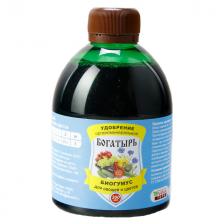 удобрение ому для овощей и цветов Богатырь биогумус 300мл удобрение ому для овощей и цветов Богатырь биогумус 300мл
