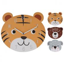 часы настенные KOOPMAN детские 260х280х35мм в ассортименте металл часы настенные KOOPMAN детские 260х280х35мм в ассортименте металл