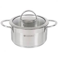 Кастрюля Daniks Бонн GS-01319-16CA Кастрюля Daniks Бонн GS-01319-16CA