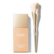 Набор средств для макияжа ICONIC LONDON Набор для лица Super Smoother Blurring Тональный крем+Кисть Набор средств для макияжа ICONIC LONDON Набор для лица Super Smoother Blurring Тональный крем+Кисть