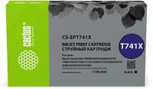 Картридж струйный Cactus T741X черный (1000мл) для Epson SureColor SC-F6200/7200/9200 (CS-EPT741X) Картридж струйный Cactus T741X черный (1000мл) для Epson SureColor SC-F6200/7200/9200 (CS-EPT741X)