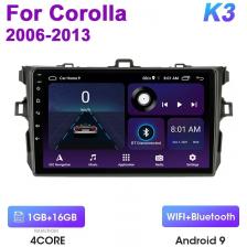 2 Din Android 12 автомобильный радиоприемник, мультимедийный видеоплеер для Toyota Corolla E140 150 2006-2013, навигация GPS 4G Carplay, стерео QLED 2 Din Android 12 автомобильный радиоприемник, мультимедийный видеоплеер для Toyota Corolla E140 150 2006-2013, навигация GPS 4G Carplay, стерео QLED