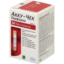 Акку-Чек Перформа тест-полоски д/глюкометра №50 Акку-Чек Перформа тест-полоски д/глюкометра №50
