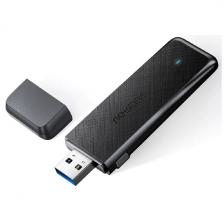 Адаптер двухдиапазонный Ugreen CM492 (50340) AC1300 Wireless Network Adapter, черный Адаптер двухдиапазонный Ugreen CM492 (50340) AC1300 Wireless Network Adapter, черный
