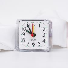 Квадратный будильник детский синий пластик Квадратный будильник детский синий пластик