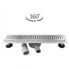 Трап линейный, горизонтальный из нержавеющей стали. Трап имеет бортик под плитку, шириной 20 мм с четырёх сторон. В комплекте идут регулируемые ножки высотой до 10 мм от пола, вращающийся слив на 360 градусов. Вход канализации d- 50. Внимание, изображение товара может отличаться от реального! Верные параметры указаны в технических характеристиках товара. Трап линейный, горизонтальный из нержавеющей стали. Трап имеет бортик под плитку, шириной 20 мм с четырёх сторон. В комплекте идут регулируемые ножки высотой до 10 мм от пола, вращающийся слив на 360 градусов. Вход канализации d- 50. Внимание, изображение товара может отличаться от реального! Верные параметры указаны в технических характеристиках товара.