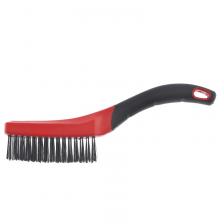 Щетка ручная Щетка зачистная Matrix 74834, 4-х рядная, двухкомпонентная рукоятка, 260 мм Щетка ручная Щетка зачистная Matrix 74834, 4-х рядная, двухкомпонентная рукоятка, 260 мм