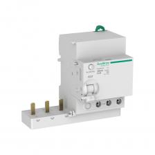 Блок дифференциального тока (БДТ) серии Systeme93-полюсныйноминальный ток 25 Аток утечки = 300 мАтип ACСоответствует требованиям стандартов ГОСТ IEC 61008-1 и ГОСТ IEC 60947-2. Применяется в электрических сетях напряжением 400 В. В сочетании с автоматическим выключателем предназначен для защиты цепей от сверхтоков и людей от токов утечки при прямом и косвенном прикосновении к токоведущим частям. Принцип действия - электромеханический. Оснащен посадочной шиной для АВ, индикатором срабатывания по причине возникновения тока утечки и защитой от ошибки при выборе АВ. Монтируется на DIN-рейку при помощи двухпозиционных защёлок. Блок дифференциального тока (БДТ) серии Systeme93-полюсныйноминальный ток 25 Аток утечки = 300 мАтип ACСоответствует требованиям стандартов ГОСТ IEC 61008-1 и ГОСТ IEC 60947-2. Применяется в электрических сетях напряжением 400 В. В сочетании с автоматическим выключателем предназначен для защиты цепей от сверхтоков и людей от токов утечки при прямом и косвенном прикосновении к токоведущим частям. Принцип действия - электромеханический. Оснащен посадочной шиной для АВ, индикатором срабатывания по причине возникновения тока утечки и защитой от ошибки при выборе АВ. Монтируется на DIN-рейку при помощи двухпозиционных защёлок.