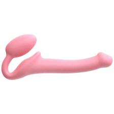 Гибкий страпон Strap-on-me Semi-Realistic S, розовый Гибкий страпон Strap-on-me Semi-Realistic S, розовый