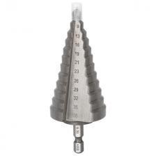 сверло по металлу RAGE by VIRA ступенчатое с шестигранным хвостовиком 6-38мм сверло по металлу RAGE by VIRA ступенчатое с шестигранным хвостовиком 6-38мм