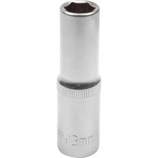 Головка глубокая 13 мм 1/2" 6-гранная от бренда JCB - это надежный и качественный инструмент, который прекрасно подойдет для профессионального использования. Торцевая головка предназначена для использования с трещоткой и позволяет легко и быстро затягивать и откручивать крепежные элементы.Она имеет глубокую конструкцию. Изготовлена головка из прочной хромованадиевой стали (Cr-V), которая обеспечивает долговечность инструмента. Это делает ее идеальным выбором для профессиональных задач, где требуется высокая надежность и точность.Головка имеет шестигранный профиль, также снабжена посадочным квадратом 12.7 мм, что обеспечивает надежное соединение и предотвращает соскальзывание инструмента.Кроме того, она выдерживает высокие нагрузки и не деформируется при использовании. Головка находит применение в автомобильном ремонте, механических работах, строительстве и других областях, где требуется сильное крепление. Головка глубокая 13 мм 1/2" 6-гранная от бренда JCB - это надежный и качественный инструмент, который прекрасно подойдет для профессионального использования. Торцевая головка предназначена для использования с трещоткой и позволяет легко и быстро затягивать и откручивать крепежные элементы.Она имеет глубокую конструкцию. Изготовлена головка из прочной хромованадиевой стали (Cr-V), которая обеспечивает долговечность инструмента. Это делает ее идеальным выбором для профессиональных задач, где требуется высокая надежность и точность.Головка имеет шестигранный профиль, также снабжена посадочным квадратом 12.7 мм, что обеспечивает надежное соединение и предотвращает соскальзывание инструмента.Кроме того, она выдерживает высокие нагрузки и не деформируется при использовании. Головка находит применение в автомобильном ремонте, механических работах, строительстве и других областях, где требуется сильное крепление.