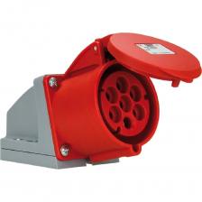 Настенная семиконтактная розетка PCE 127-6v Настенная семиконтактная розетка PCE 127-6v