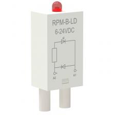 IEK RPM-B-LD-DC6-24V Модуль защиты для реле диод+светодиод 6-24В DC ONI 1 шт IEK RPM-B-LD-DC6-24V Модуль защиты для реле диод+светодиод 6-24В DC ONI 1 шт