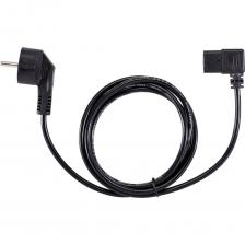 Кабель питания компьютера VCOM угловой - розетка угловая, 220v, eu vde 3gх0.5mm2, 1.8m, медь CE021R-CU0.5-1.8M для подключения к электросети системных блоков компьютеров, мониторов, блоков питания портативных устройств, принтеров, музыкальных инструментов или периферийных устройств со встроенными блоками питания. Г-образный коннектор C13 Г-образная сетевая евророзетка Schuko Диаметр жилы 0.8 мм Допустимый длительный ток 5 А при напряжении 220 B Кабель питания компьютера VCOM угловой - розетка угловая, 220v, eu vde 3gх0.5mm2, 1.8m, медь CE021R-CU0.5-1.8M для подключения к электросети системных блоков компьютеров, мониторов, блоков питания портативных устройств, принтеров, музыкальных инструментов или периферийных устройств со встроенными блоками питания. Г-образный коннектор C13 Г-образная сетевая евророзетка Schuko Диаметр жилы 0.8 мм Допустимый длительный ток 5 А при напряжении 220 B