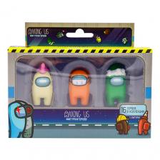 Набор детский AMONG US Набор фигурок серия 3, в коробке с окном Набор детский AMONG US Набор фигурок серия 3, в коробке с окном