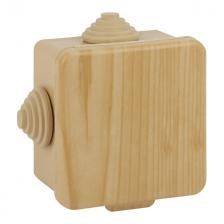 коробка разветвительная открытой установки ЭРА IP54 100х100х50мм 8 сальников с крышкой сосна коробка разветвительная открытой установки ЭРА IP54 100х100х50мм 8 сальников с крышкой сосна