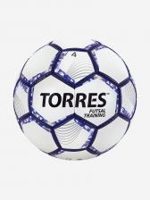Мяч футзальный Torres Futsal Training арт.FS32044 р.4, Белый Мяч футзальный Torres Futsal Training арт.FS32044 р.4, Белый