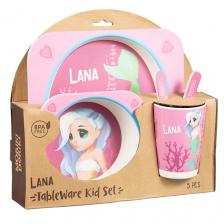 Набор посуды MORIKI DORIKI Набор детской посуды Tableware kid set Lana Набор посуды MORIKI DORIKI Набор детской посуды Tableware kid set Lana