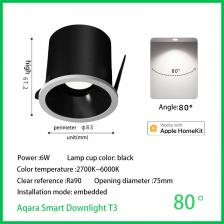 Aqara Smart Downlight T3 6Вт Zigbee Aqara Smart Downlight T3 6Вт Zigbee