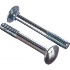 Мебельный болт Element DIN 603 10x80 белый цинк 10 шт 102860 Мебельный болт Element DIN 603 10x80 белый цинк 10 шт 102860