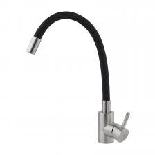 Смеситель для кухни AQUEDUC (345321) с гибким изливом, черный Смеситель для кухни AQUEDUC (345321) с гибким изливом, черный