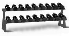 Стойка для хранения 9-ти пар гантелей Aerofit AFDBR9 Стойка для хранения 9-ти пар гантелей Aerofit AFDBR9