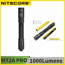 NITECORE MT2A Pro 1000 люмен USB-C перезаряжаемый фонарик типа АА UHi 20 светодиодов включает аккумулятор NITECORE MT2A Pro 1000 люмен USB-C перезаряжаемый фонарик типа АА UHi 20 светодиодов включает аккумулятор