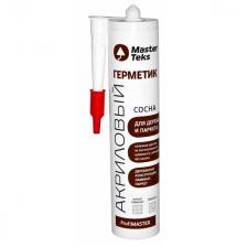 герметик акриловый MASTERTEKS PM для дерева 290мл сосна, арт.9610093/9612898 герметик акриловый MASTERTEKS PM для дерева 290мл сосна, арт.9610093/9612898