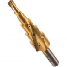 Ступенчатое сверло по металлу АТАКА 8089940 Ступенчатое сверло по металлу АТАКА 8089940