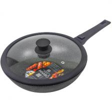 Вок (WOK) Panairo Expa induction, 28 см, с крышкой и съемной ручкой, индукция (Exp-WOK-28-S-K.sil-I) Вок (WOK) Panairo Expa induction, 28 см, с крышкой и съемной ручкой, индукция (Exp-WOK-28-S-K.sil-I)