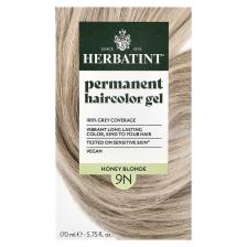 Herbatint, стойкая гель-краска для волос, 9N, медовый блонд, 135 мл (4,56 жидк. унции) Herbatint, стойкая гель-краска для волос, 9N, медовый блонд, 135 мл (4,56 жидк. унции)