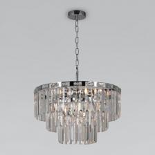 Подвесная каскадная люстра хрусталь 10130/8 хром Eurosvet Elegante (Умный дом, Алиса, WiFi, голосовое управление) Подвесная каскадная люстра хрусталь 10130/8 хром Eurosvet Elegante (Умный дом, Алиса, WiFi, голосовое управление)