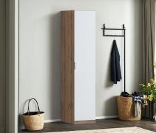 Шкаф однодверный Макс 500 мм, вариант №5 (ЛДСП, корпус дуб вотан) Шкаф однодверный Макс 500 мм, вариант №5 (ЛДСП, корпус дуб вотан)