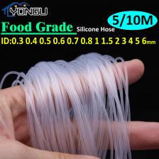 Прозрачный силиконовый водопроводный шланг 0,3-6 мм Прозрачный силиконовый водопроводный шланг 0,3-6 мм