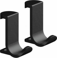 Крючок широкий Hansgrohe WallStoris черный матовый Крючок широкий Hansgrohe WallStoris черный матовый