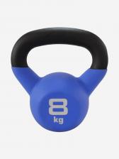 Гиря чугунная обрезиненная Sportlim 8 кг Черно-синяя, Синий Гиря чугунная обрезиненная Sportlim 8 кг Черно-синяя, Синий